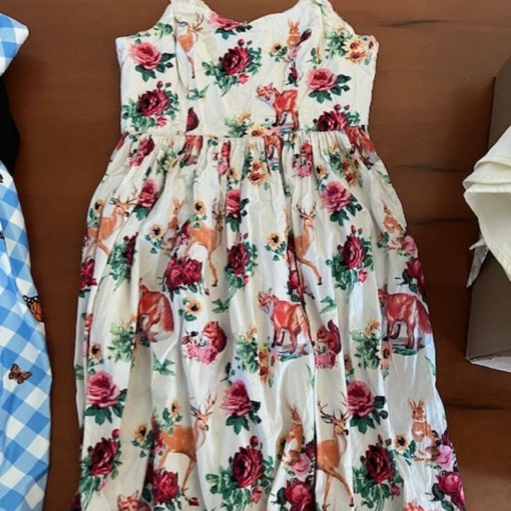 Hell Bunny Fox & Rose Dress